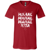 Mahal Na Mahal Na Mahal Kita Unisex Jersey V-Neck T-Shirt